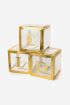 Eid Gold Balloon Boxes (Set of 3)