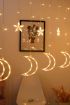 Moon & Star LED String Lights Curtain Decoration