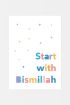 Start with Bismillah Poster