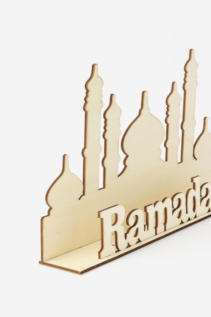 Ramadan - Wood Table Decoration