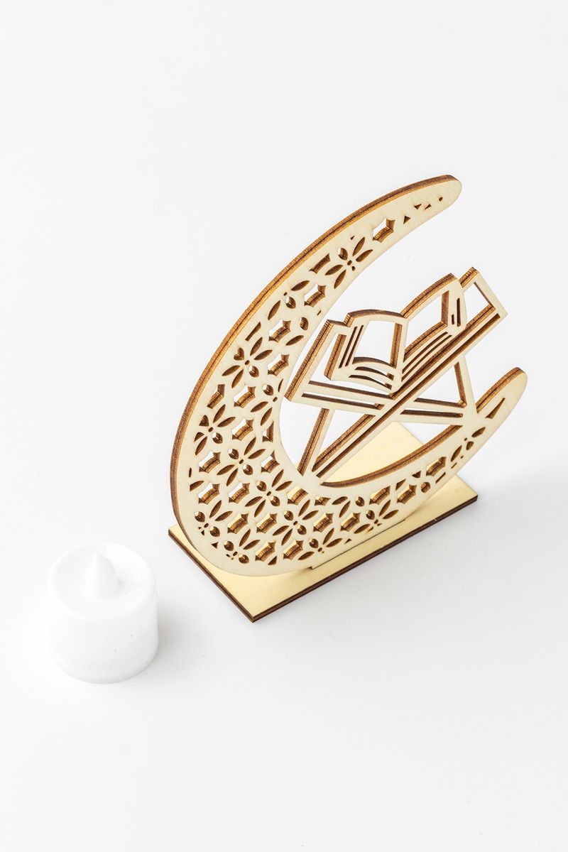 Book Stand LED Candle Decoration