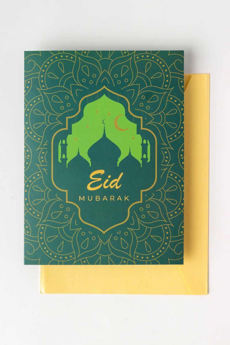 Eid Mubarak 3D Pop Up Greeting Card