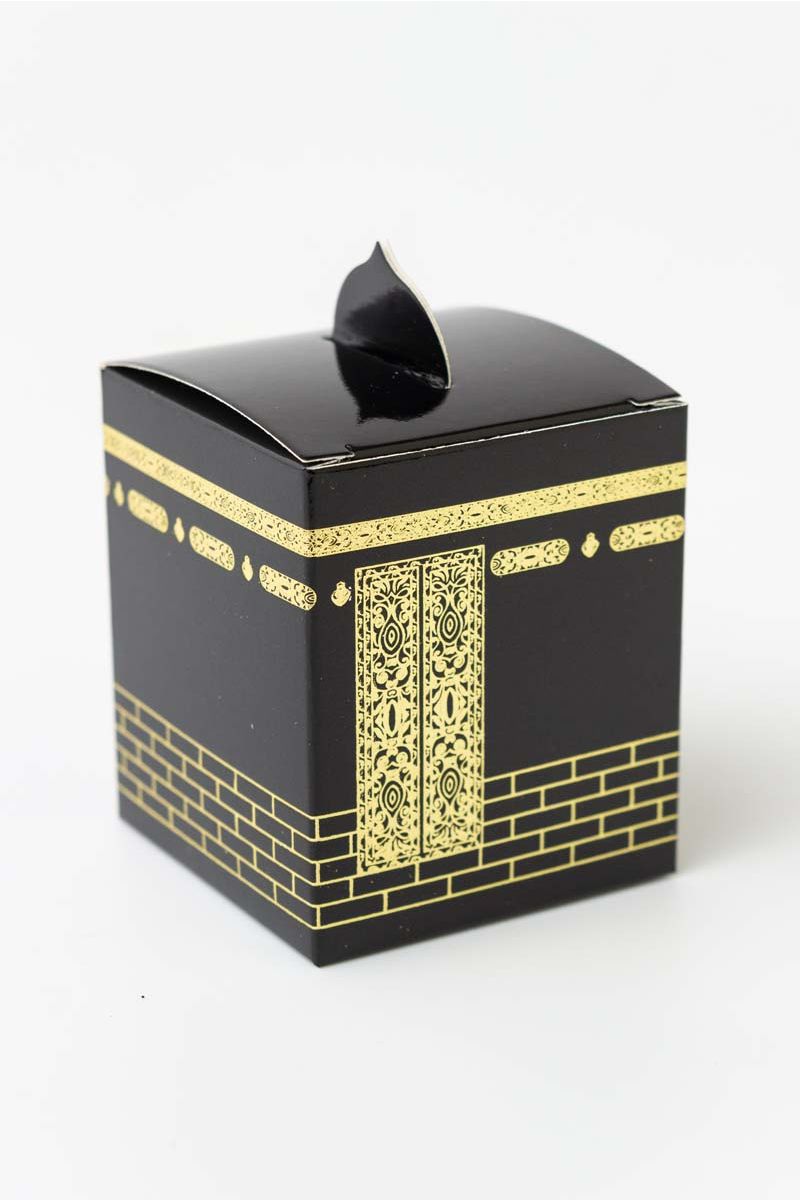 Kaaba Black & Gold Mini Favour Boxes – 10 Pack