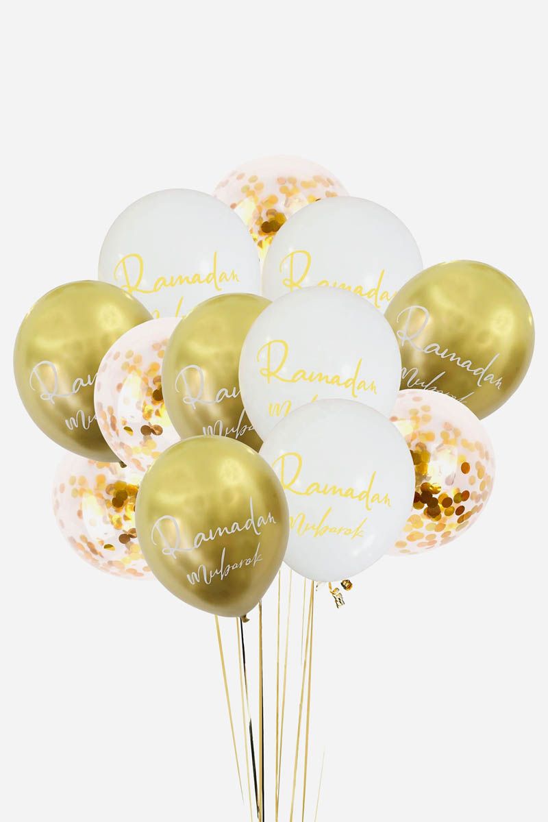 Ramadan Mubarak – 12" Balloons Set
