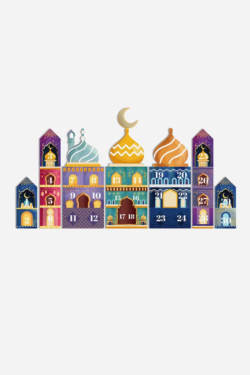 Ramadan 30 Days Countdown Advent Calendar - Favour Boxes Set