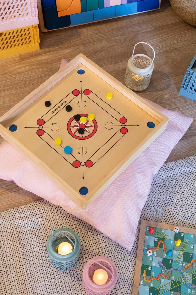 4-in-1 Wooden Board Games