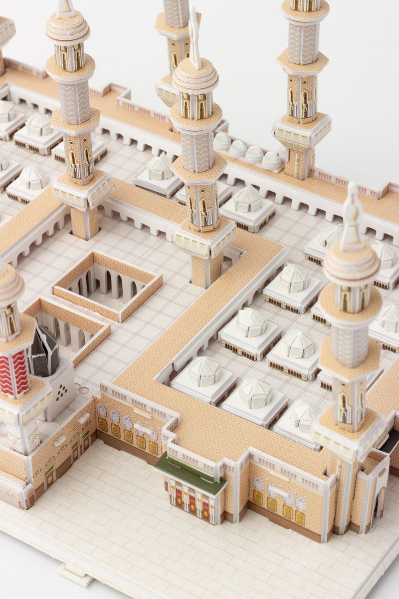 Masjid An-Nabawi - 3D Puzzle