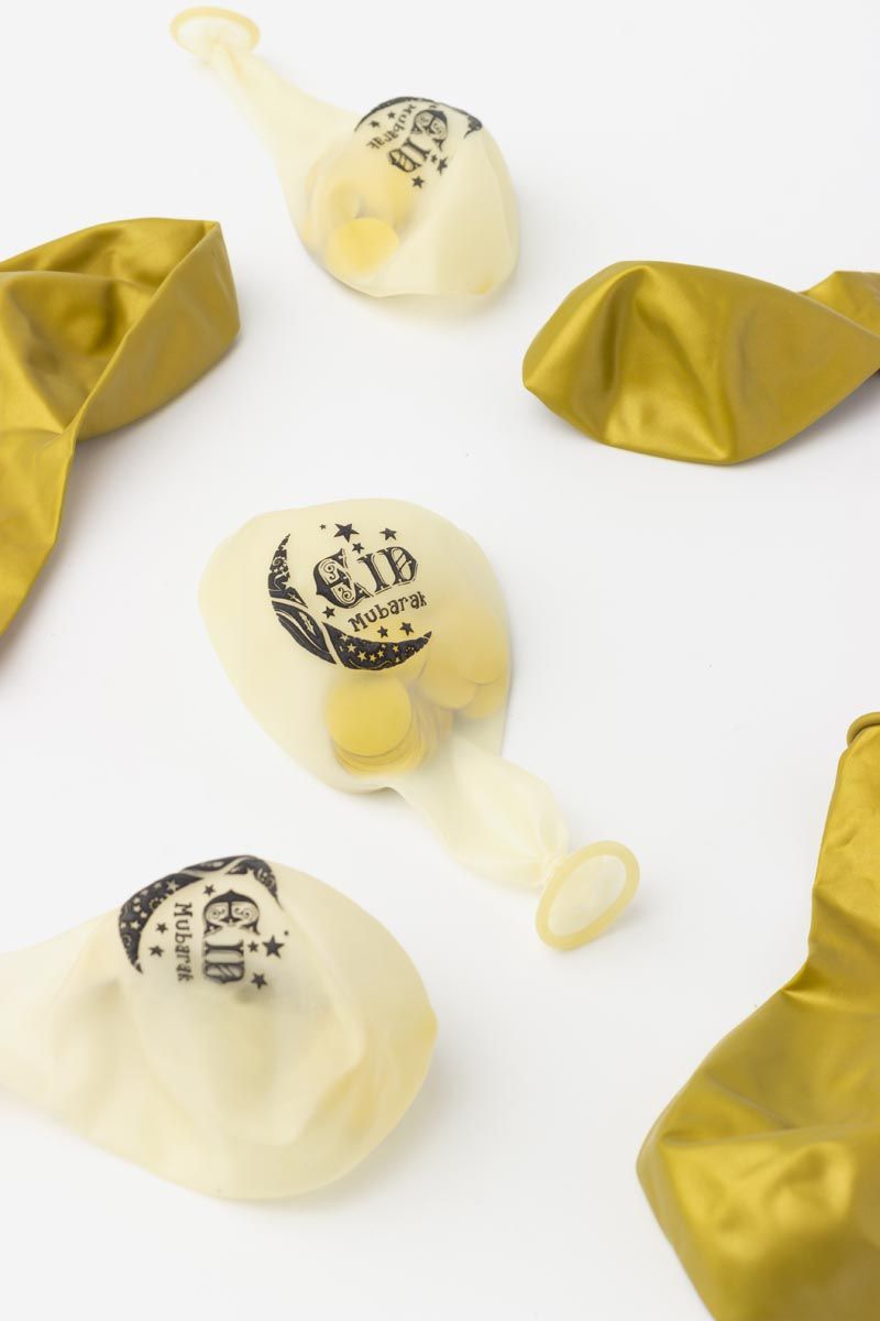 Eid Mubarak Confetti Balloons (Pack of 10)