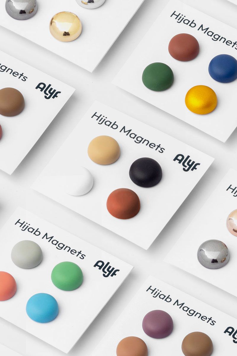 Magnetic Hijab Pins (Pack of 4)