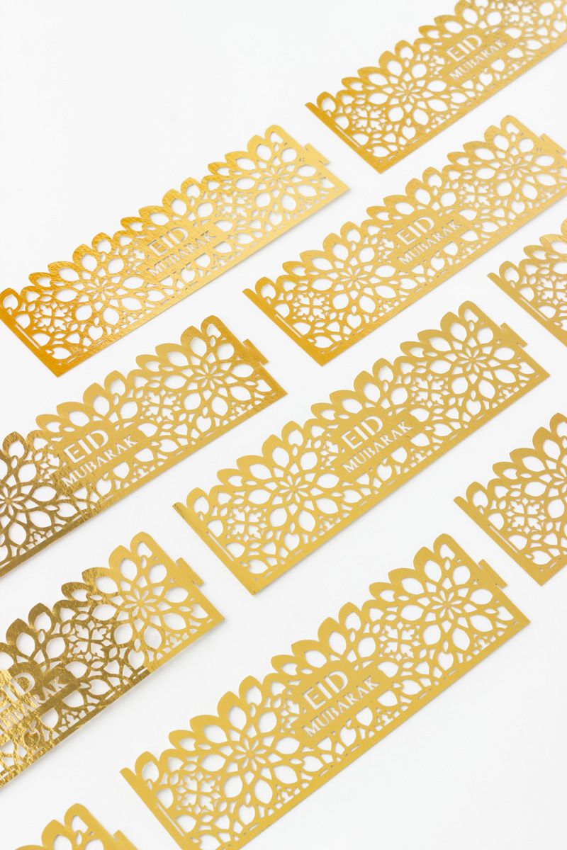 Eid Mubarak Cutlery Rings (Pack of 30)