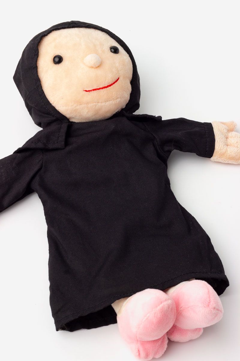 Muslim Woman Hand Puppet