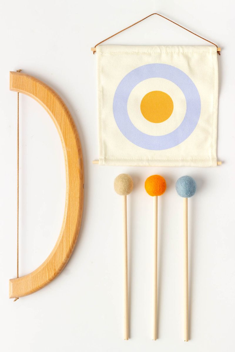 Wooden Bow & Arrow Set