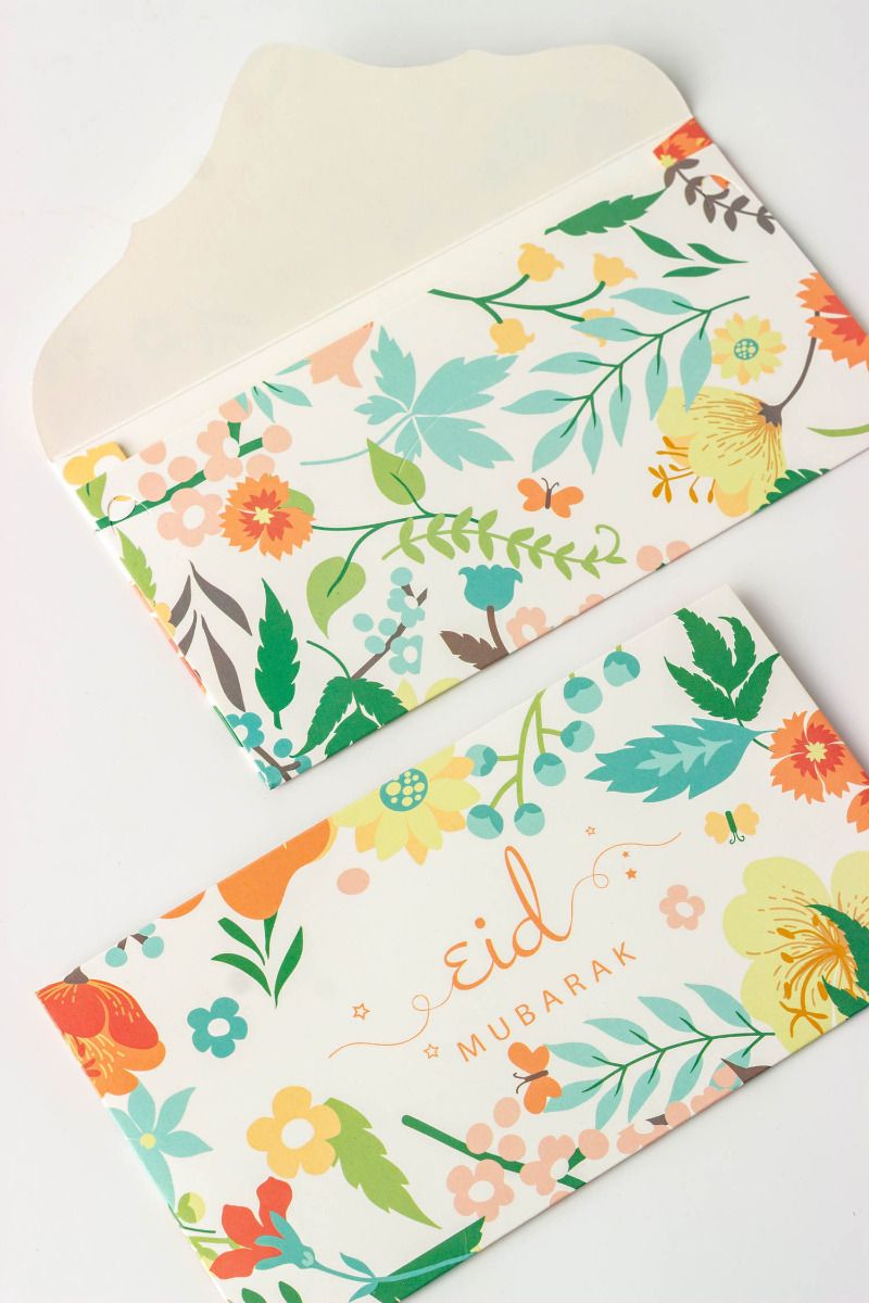 Eid Mubarak Envelopes (Pack of 5)