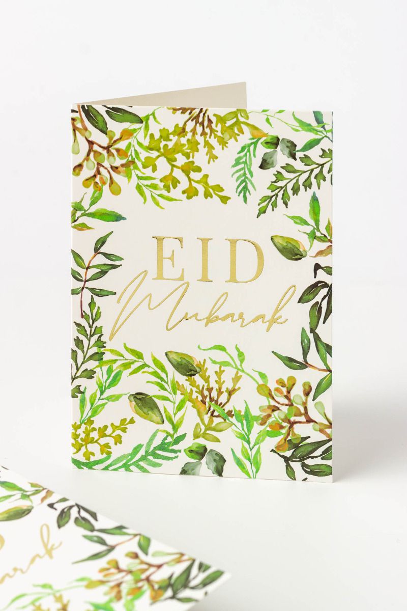 Eid Mubarak Greeting Cards (Pack of 5)