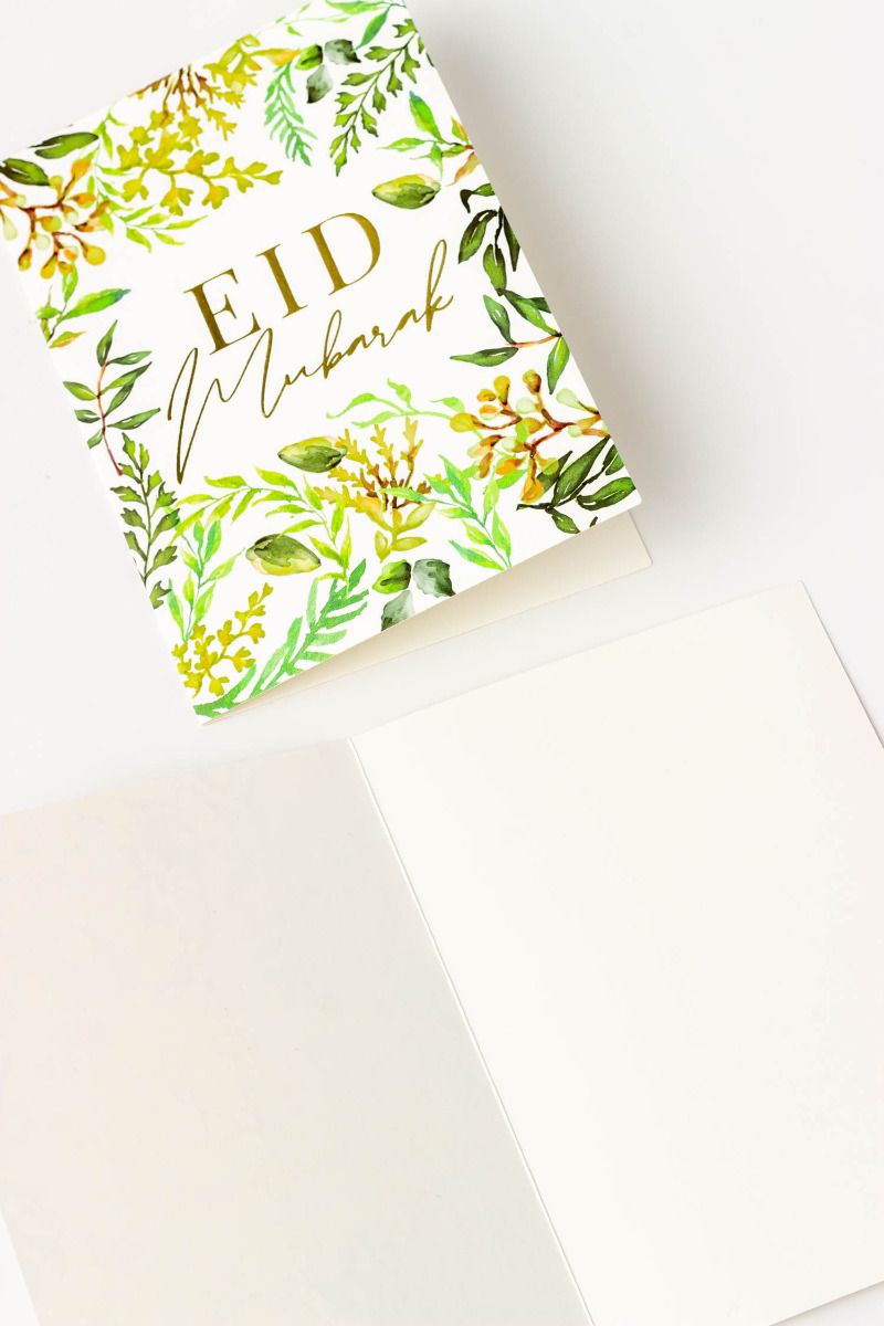 Eid Mubarak Greeting Cards (Pack of 5)