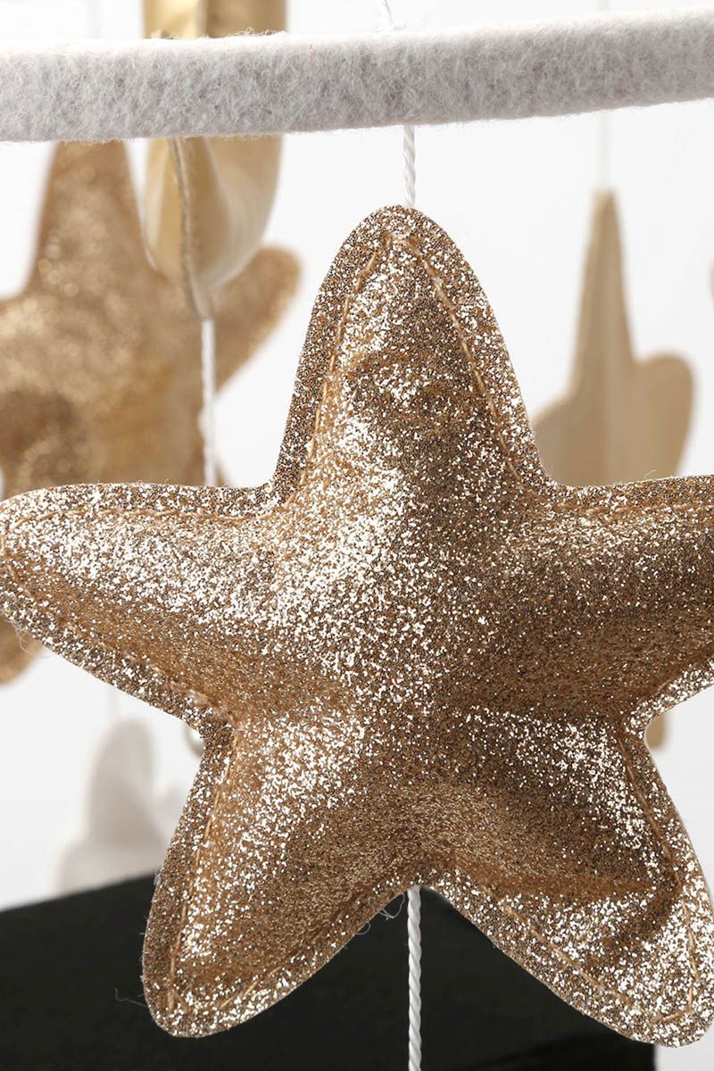 Baby Mobile – Kaaba with Gold Moon & Stars