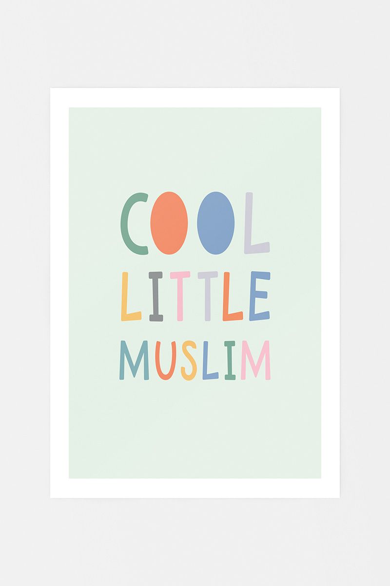 Cool Little Muslim Poster