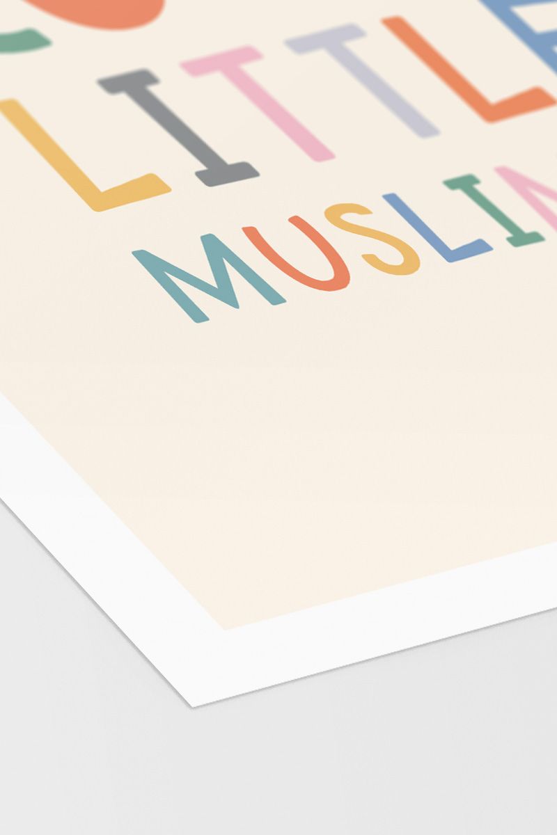 Cool Little Muslimah Poster